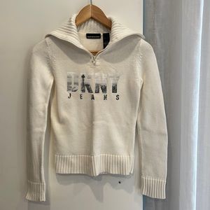 DKNY Women's Cream Sweater